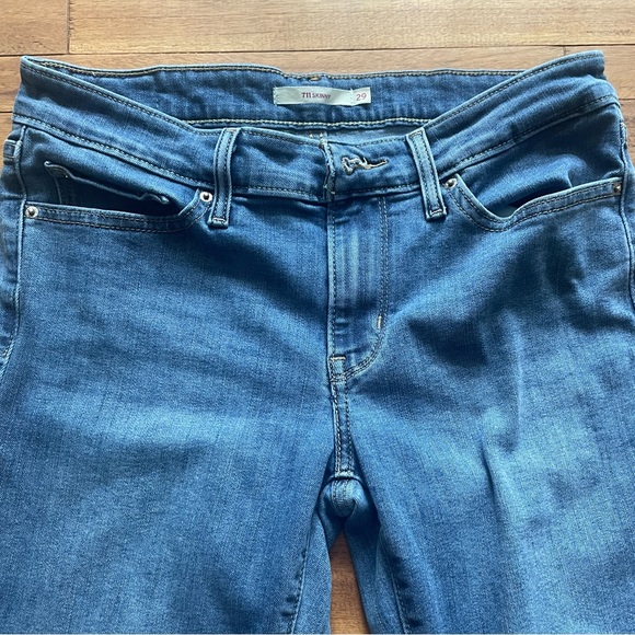 Levi’s 711 Skinny Jeans Size 29 - Picture 5 of 8